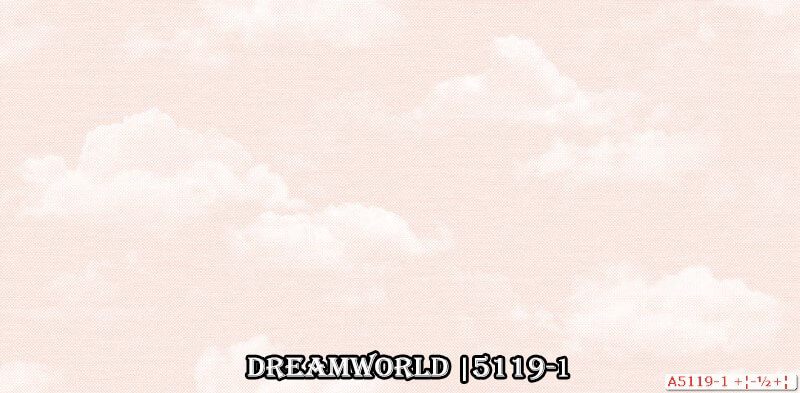 Mẫu giấy dán tường có họa tiết mây trắng trên nền hồng này sẽ làm cho trang trí phòng ngủ của bé gái trở nên đẹp đẽ hơn.